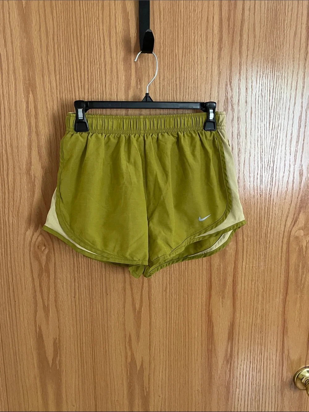 Nike Women's Olive Dri-Fit Shorts
